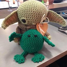 Baby Yoda Crochet Plush