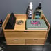 Bamboo Desk Organizer Mini Bamboo Desk Drawer Tabletop 100% Original