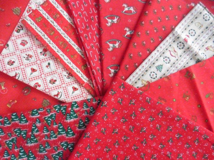 Christmas Fabrics by the yard