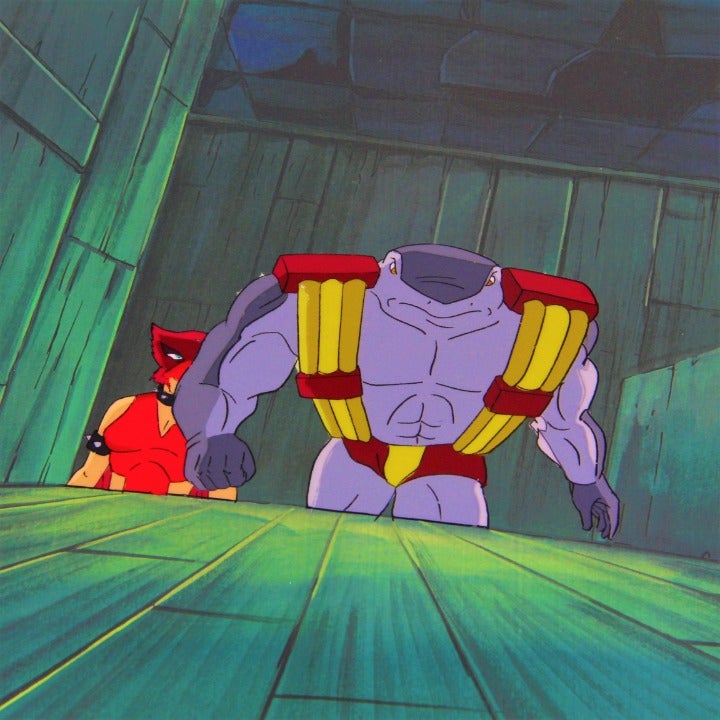 The Savage Dragon: Mako the Shark and Friend Animation Cel Set of 6