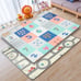 Foldable Large Play Mat Baby Mat for Crawling Extra Baby Reversible country road