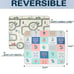 Foldable Large Play Mat Baby Mat for Crawling Extra Baby Reversible country road