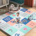 Foldable Large Play Mat Baby Mat for Crawling Extra Baby Reversible country road