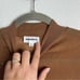 Superdown Revolve Zoie Mesh Bodysuit in Toffee Brown Shimmer Size Small