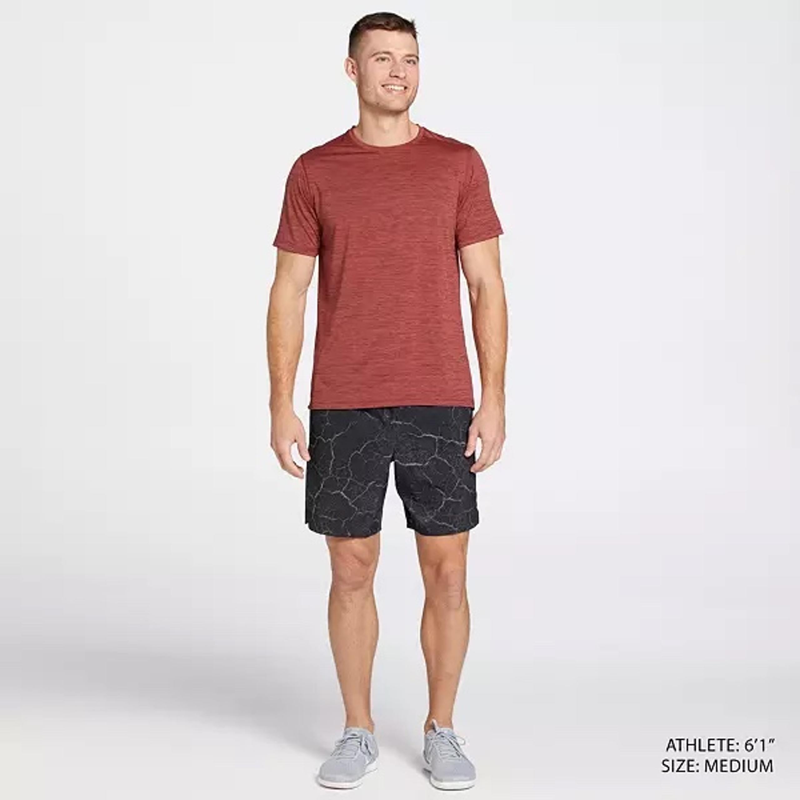 DSG Men's 8'' Agility Woven Shorts in Lavascape Pure Black