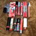 Lot 15 new orange pink coral lipstick lipcolor NYX Rimmel Milani L’Oréal CG