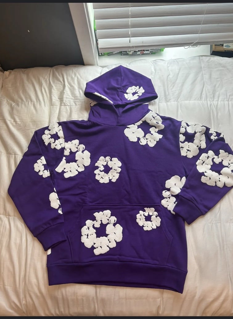 denim tears hoodie small