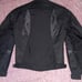 FRANK THOMAS AQUA PORE MENS MOTORCYCLE JACKET BLACK SIZE SMALL WATERPROOF