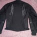 FRANK THOMAS AQUA PORE MENS MOTORCYCLE JACKET BLACK SIZE SMALL WATERPROOF