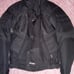 FRANK THOMAS AQUA PORE MENS MOTORCYCLE JACKET BLACK SIZE SMALL WATERPROOF