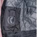 FRANK THOMAS AQUA PORE MENS MOTORCYCLE JACKET BLACK SIZE SMALL WATERPROOF
