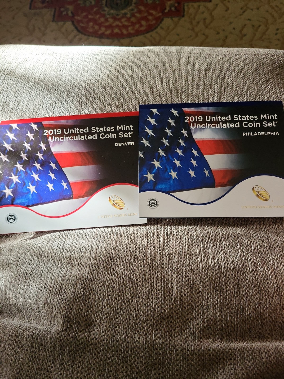 2 sets of 2019 United States Mint Uncirculated Coin Sets
