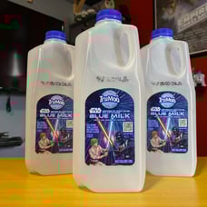 3 Star Wars May 4th 2024 Limited Edition Blue Milk Empty 1/2 Gallon TruMoo Jugs