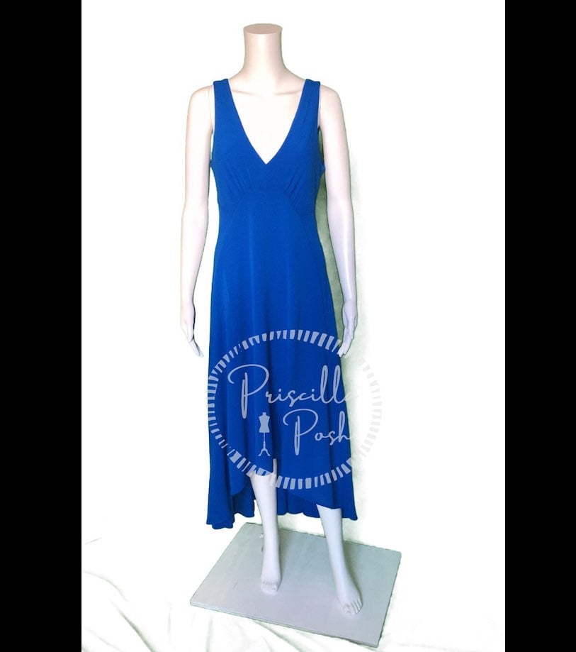 NWT NICOLE MILLER NEW YORK V Neck Crepe