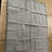 Restoration Hardware LINEN FRAYED EDGE Sham NWT -King Size- Dark Gray