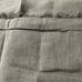 Restoration Hardware LINEN FRAYED EDGE Sham NWT -King Size- Dark Gray