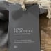 Restoration Hardware LINEN FRAYED EDGE Sham NWT -King Size- Dark Gray
