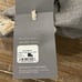 Restoration Hardware LINEN FRAYED EDGE Sham NWT -King Size- Dark Gray
