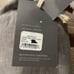 Restoration Hardware LINEN FRAYED EDGE Sham NWT -King Size- Dark Gray