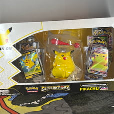 Pokemon celebrations pikachu vmax premium collection tag