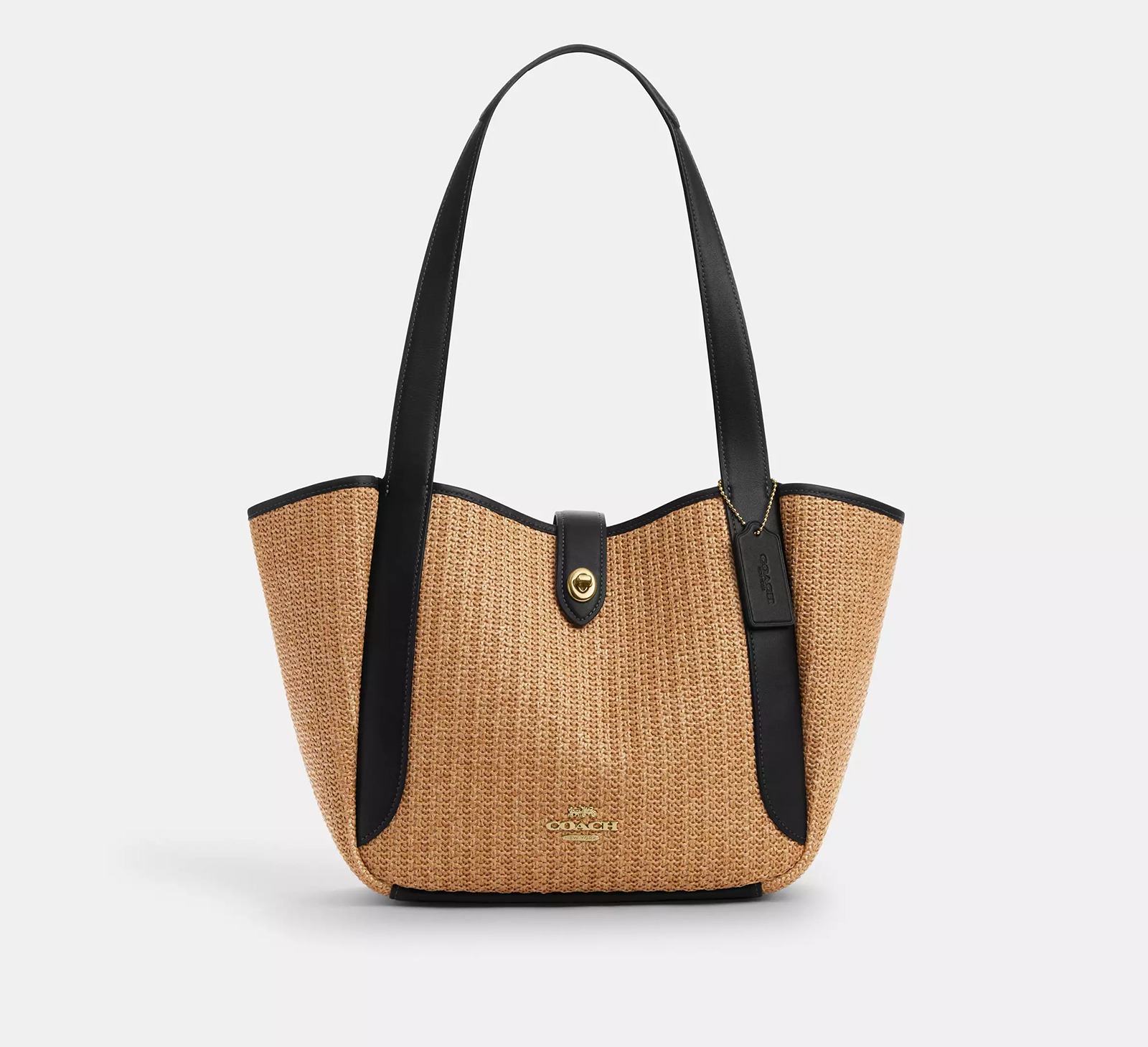 NWT Coach Hadley Turnlock Tote Bag