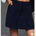Anthropologie Navy Blue Pleated Mini Skirt/Skort NEW Size 16