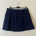 Anthropologie Navy Blue Pleated Mini Skirt/Skort NEW Size 16