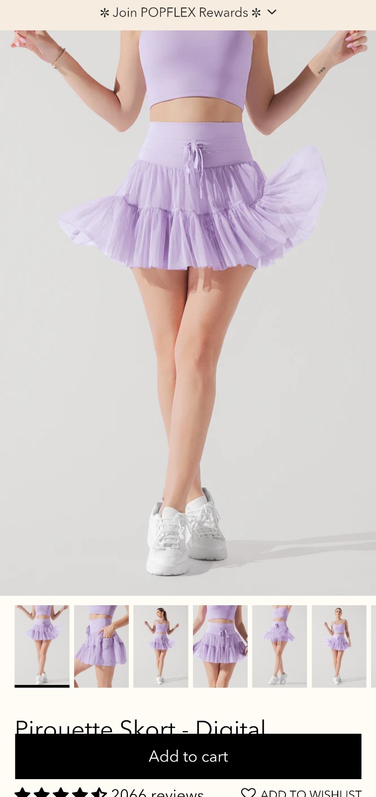 Popflex Piroutte Skort