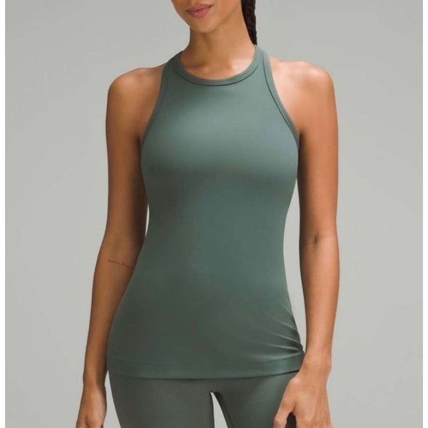 Lululemon Align green racerback tank size 4