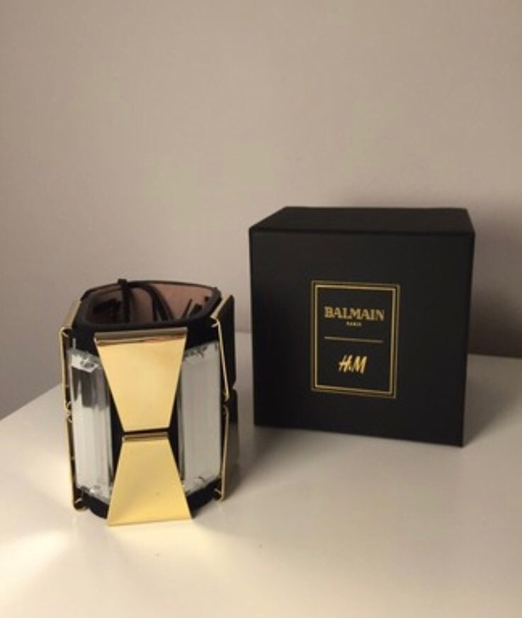 BALMAIN For HM Suede Cuff