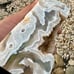 Moss Agate Obelisk Tower with Double Druzy | FREE FAST SHIPPING
