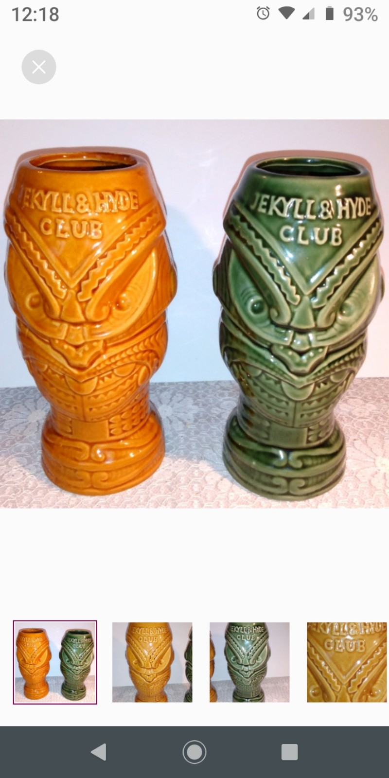 Tiki glasses.