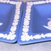 Pair of Wedgwood JasperWare Vintage Diamond shaped Trinket Dishes EUC Circa ‘59