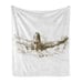Olympics Swimming Ambesonne Black White Art Soft Flannel Fleece Throw Blanket Pl