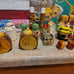 Antique, Vintage and souvenir, collection of salt and pepper shakers
