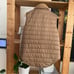 Varley Tan Brown Ellis Reversible Quilt Gilet Puffer Vest