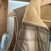 Varley Tan Brown Ellis Reversible Quilt Gilet Puffer Vest