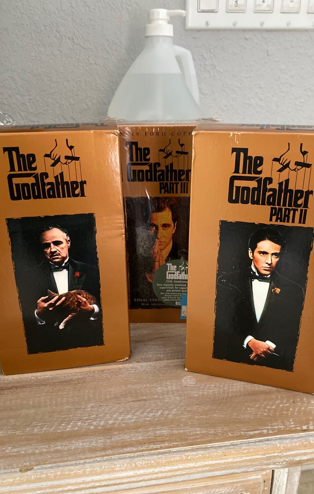Godfather trilogy collection VHS
