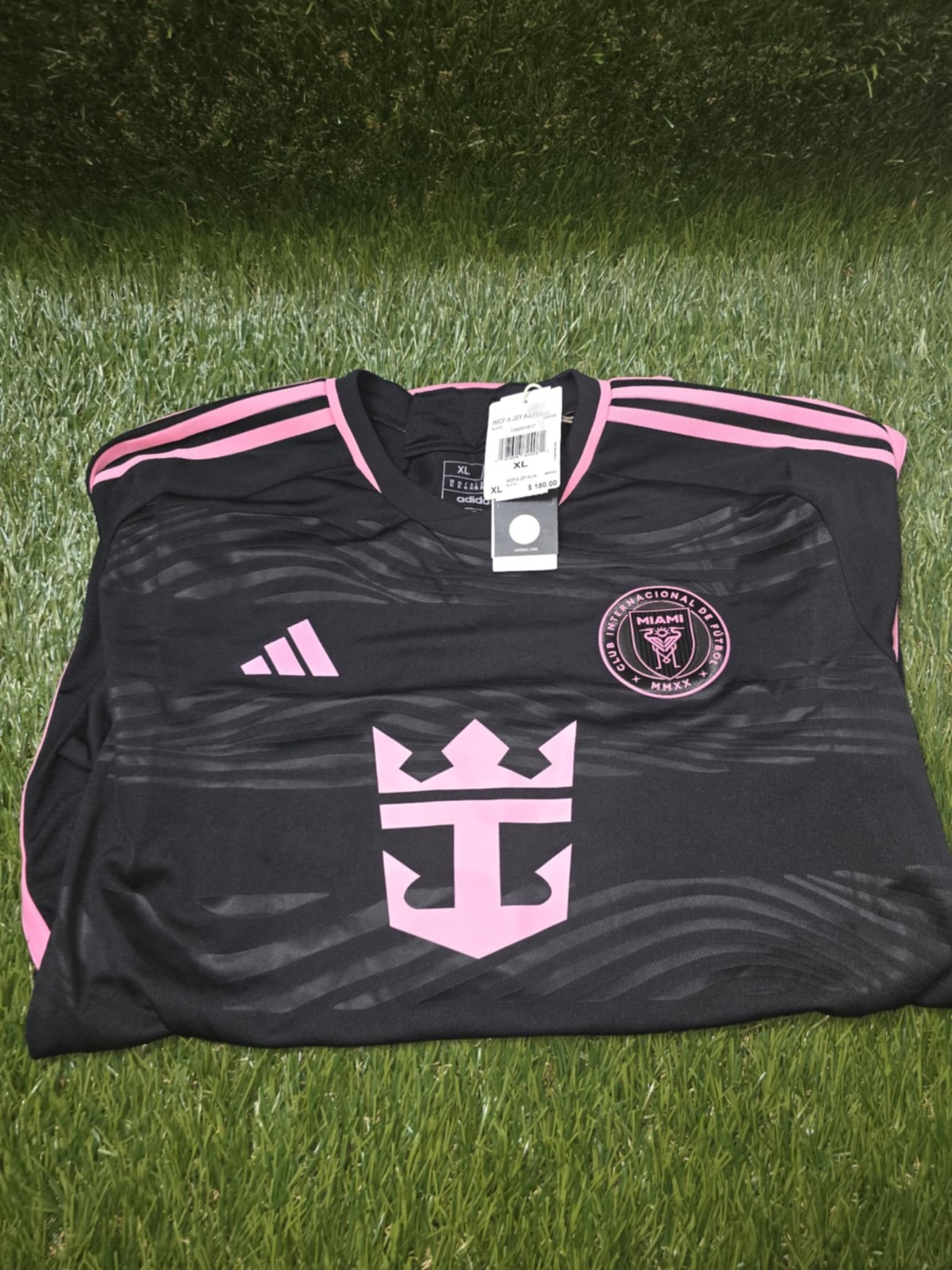 adidas Inter Miami Lionel Messi Mens 2024 Authentic Soccer Jersey Size XL
