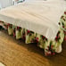 VTG Revman Floral King bedskirt and pillow shams