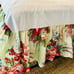 VTG Revman Floral King bedskirt and pillow shams