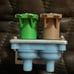 Supeo dual coil refrigerator water valve for whirlpool 43180046