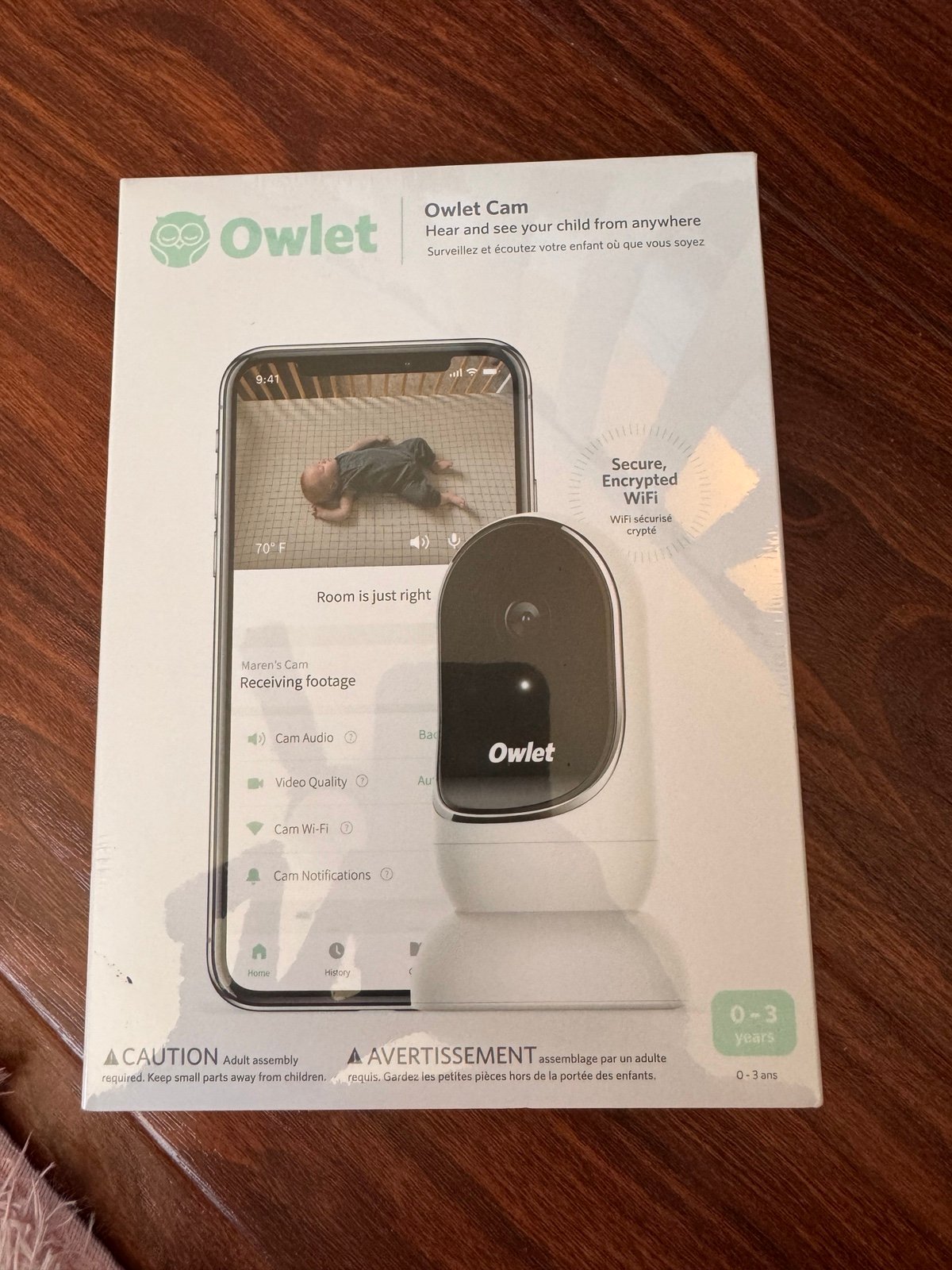 Owlet baby camera and smart sock