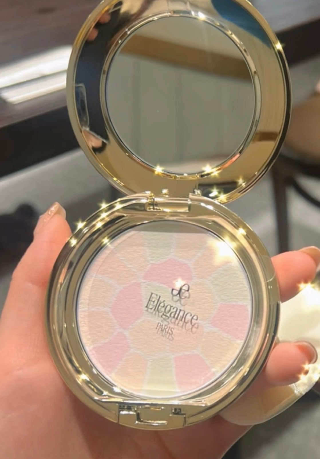 Albion ELEGANCE PARIS Face Powder La Poudre Haute Nuance #6 8.8g with Case