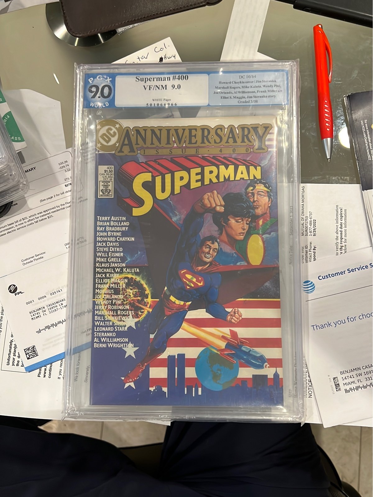 Superman #400 PGX9.0