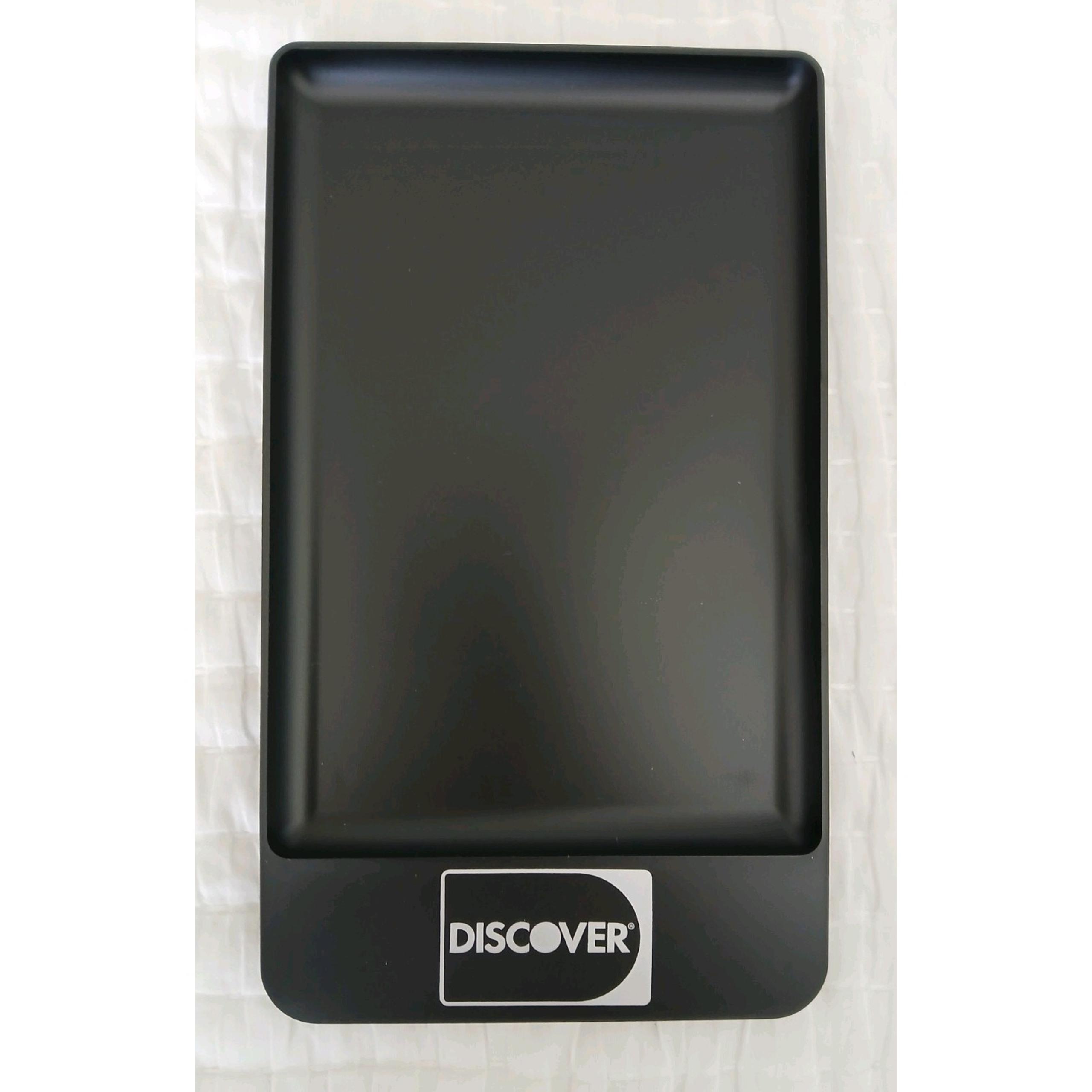 25 Discover Branded Receipt Tray / Tip Tray --4.75" X 8.25"