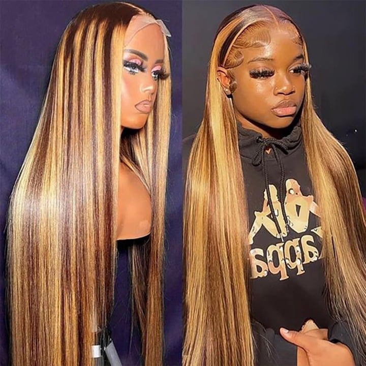 human hair lace front wig