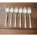 Set 6 Holmes and Edwards SPRING GARDEN Teaspoon Flatware Vtg