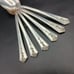 Set 6 Holmes and Edwards SPRING GARDEN Teaspoon Flatware Vtg