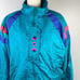 NWT Vintage 90s GEAR for Sports Jacket Unisex SZ M Full Zip Padded Shoulders